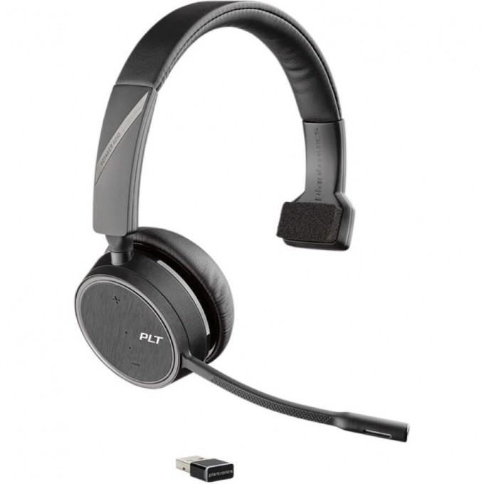 Беспроводная гарнитура PLANTRONICS POLY VOYAGER 4210 OFFICE-2 212730-05 Беспроводная гарнитура PLANTRONICS POLY VOYAGER 4210 OFFICE-2 212730-05