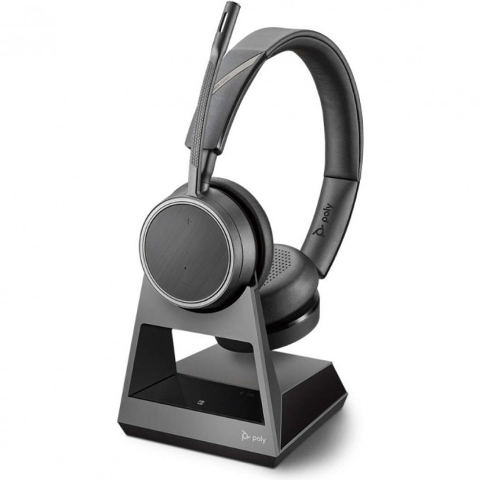 Беспроводная гарнитура PLANTRONICS POLY VOYAGER 4220 OFFICE-2 212731-05 Беспроводная гарнитура PLANTRONICS POLY VOYAGER 4220 OFFICE-2 212731-05