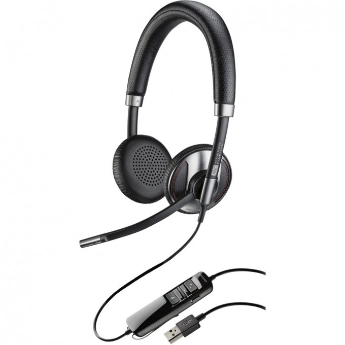 Профессиональная USB-гарнитура PLANTRONICS BLACKWIRE C725M 202581-01 Профессиональная USB-гарнитура PLANTRONICS BLACKWIRE C725M 202581-01