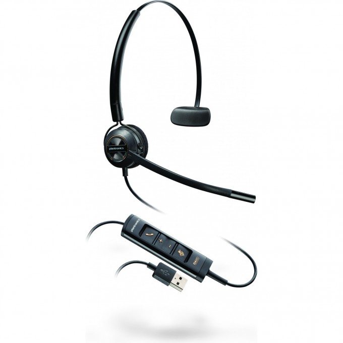 Профессиональная USB-гарнитура PLANTRONICS ENCOREPRO HW545 USB PL-HW545-USB Профессиональная USB-гарнитура PLANTRONICS ENCOREPRO HW545 USB PL-HW545-USB