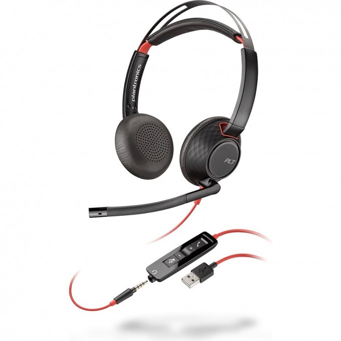 Проводная гарнитура PLANTRONICS POLY VOYAGER C5220-A 207576-201 Проводная гарнитура PLANTRONICS POLY VOYAGER C5220-A 207576-201