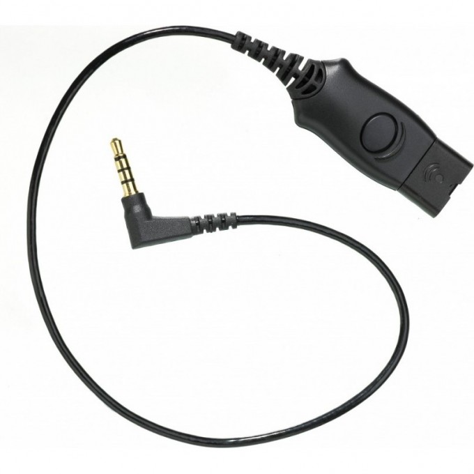 Шнур-переходник PLANTRONICS MO300 с QD на Iphone и Blackberry PL-MO300 Шнур-переходник PLANTRONICS MO300 с QD на Iphone и Blackberry PL-MO300