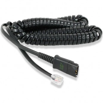 Витой шнур PLANTRONICS U10P-S19 с QD для подключения профессиональных гарнитур к ТА Siemens Openstage 60